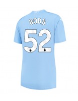 Manchester City Oscar Bobb #52 Domácí Dres pro Dámské 2023-24 Krátký Rukáv